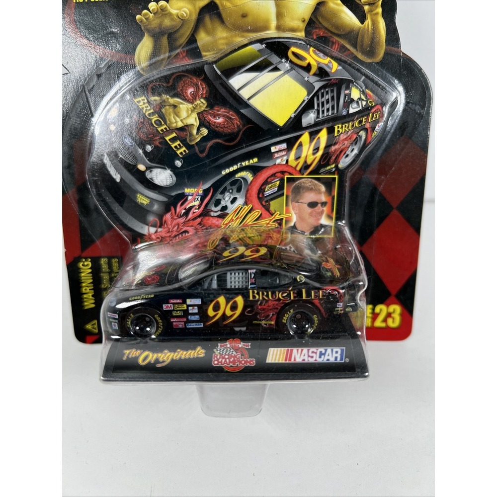 Racing Champions The Originals Issue No. 23 Bruce Lee #99 Jeff Burton (1) New - Picture 2 of 4